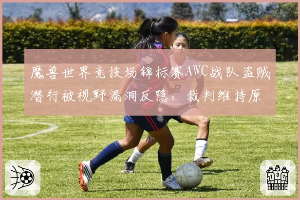 魔兽世界竞技场锦标赛AWC战队盗贼潜行被视野漏洞反隐，裁判维持原判